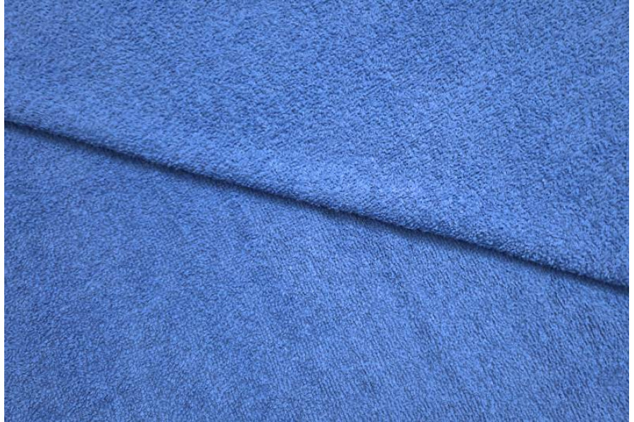 10cm Handtuch-/Bademantelfrottee kobaldblau  (Grundpreis € 16,00/m)